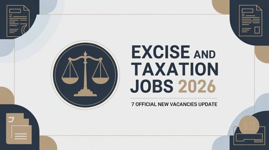 Excise and Taxation Jobs