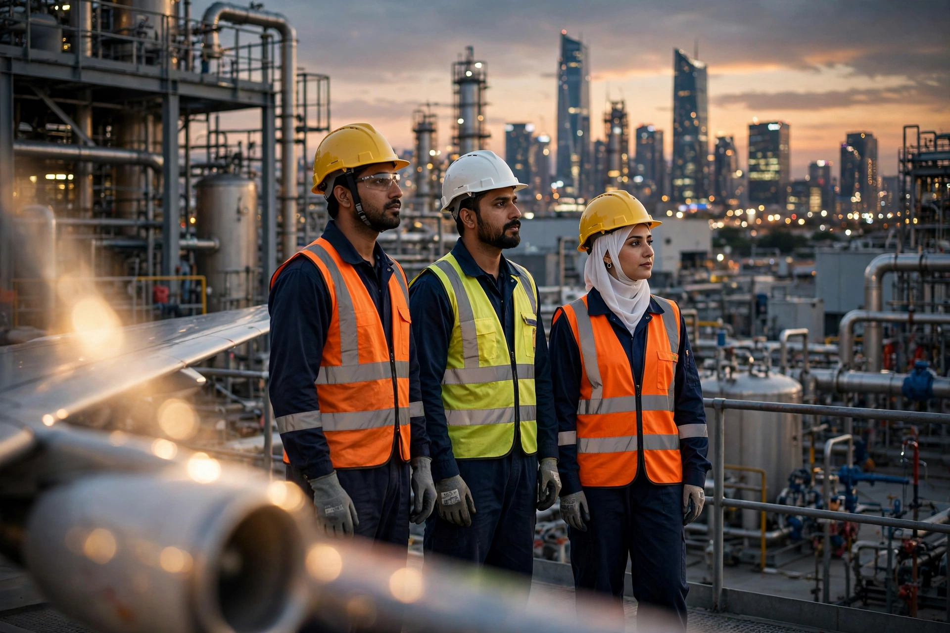 OEC Saudi Arabia Jobs 2026 – HVAC and maintenance technicians at an industrial site